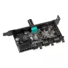 Lamptron CFM36 tuuletin- ja RGB-LED-ohjain PCI-paikkaan, musta