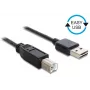 USB-kaapeli DeLOCK 3 m USB 2.0 A - B uros/uros