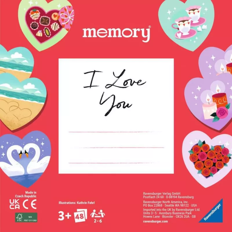 memory moments - I love you, muistipeli
