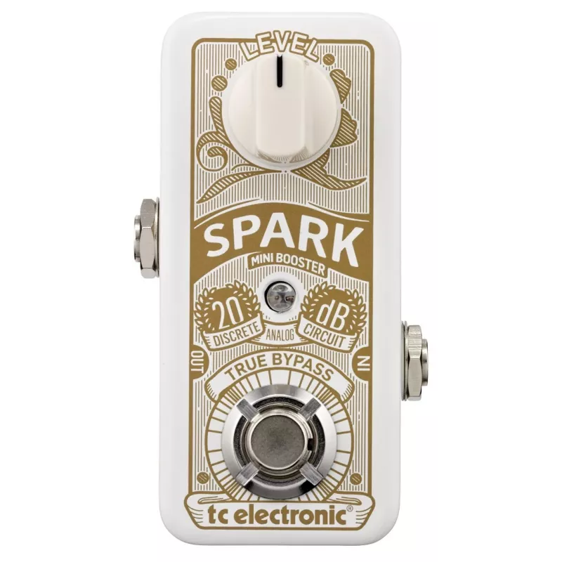 TC Electronic Spark Mini efektipedaali valkoinen