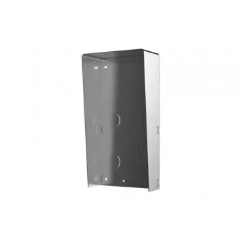 Sadesuoja Hikvision ovipuhelinjärjestelmän lisävarusteelle DS-KABD8003-RS2/S, ruostumaton teräs, 116,4×58×224 mm