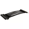 Akasa Riser Black X2 Mark IV Premium PCIe 4.0 x16 riser-kaapeli, 20 cm, AK-CBPE03-20B