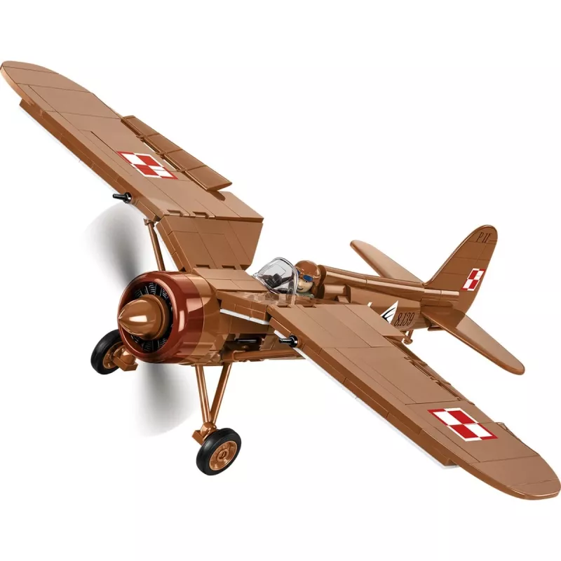Rakennussarja COBI PZL P.11c 320 osaa toinen maailmansota