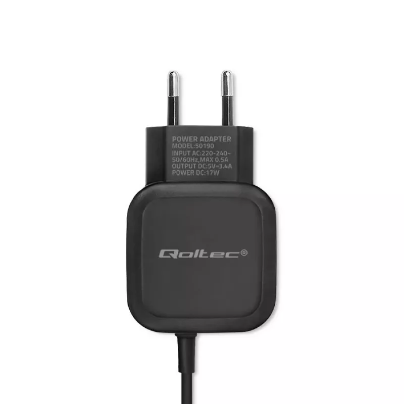 Qoltec 50190 laturi mobiililaitteille, puhelin, tabletti, puhelin, yleislaturi
