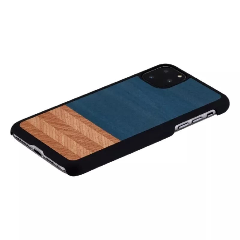 Puhelinkotelo man and wood iPhone 11 Pro Maxille — denim musta suojakotelo