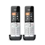 Gigaset COMFORT 500HX duo Analoginen/DECT-puhelin numeronäytöllä musta, hopea