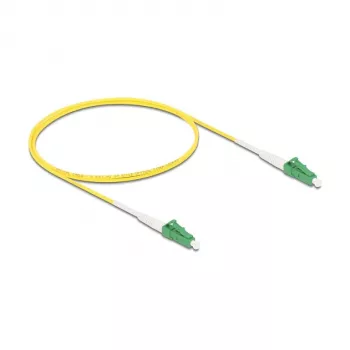DeLOCK InfiniBand-kuituoptinen kaapeli 1 m LC LC/APC keltainen