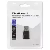Kompakti langaton mini-USB-WLAN-sovitin QOLTEC 57007 – Single-Band 2,4 GHz, jopa 150 Mbit/s, sisäinen antenni