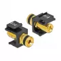 Binding Post -moduuli DeLOCK 86864 musta kulma