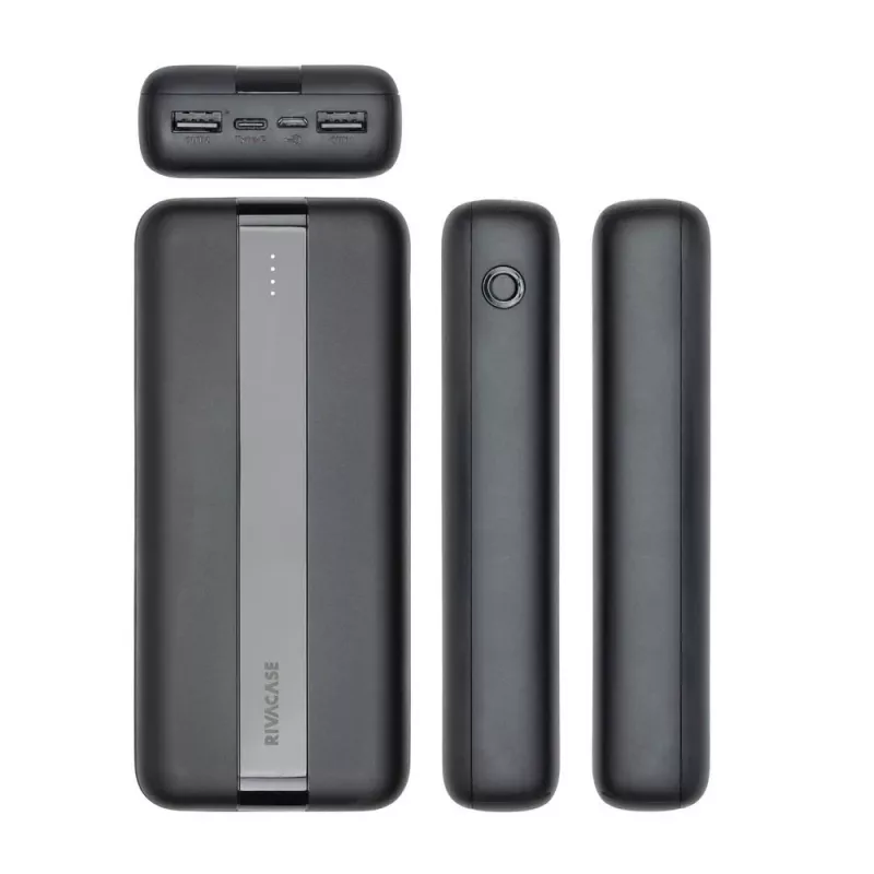 Varavirtalähde USB 20000MAH/VA2081 musta Rivacase