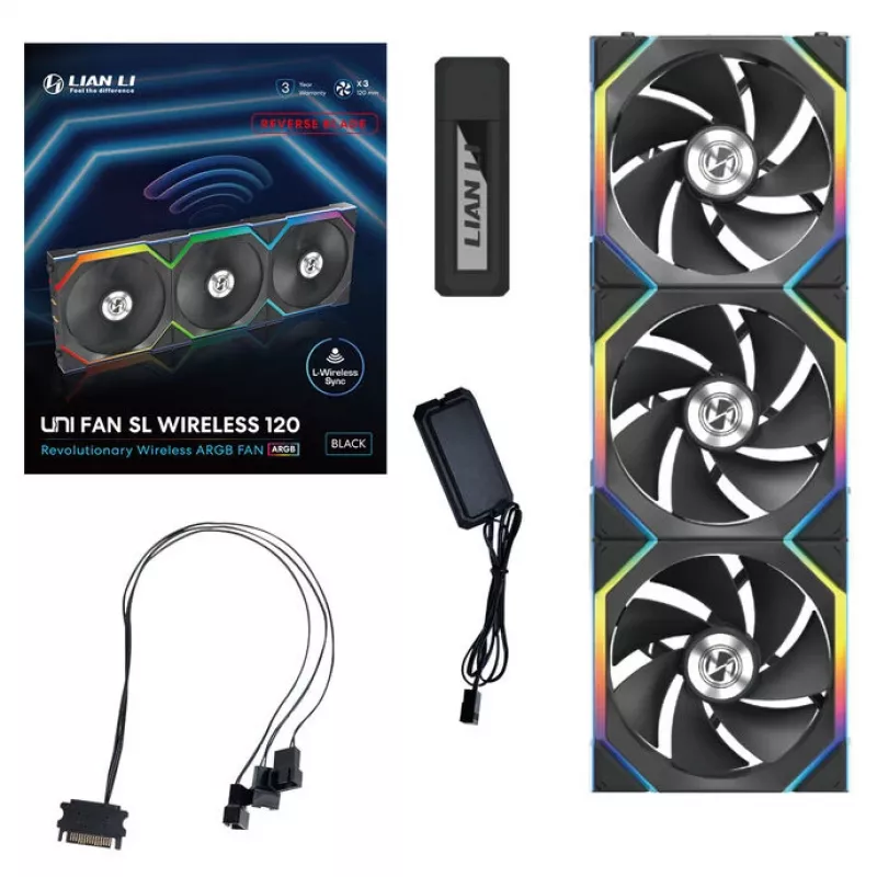 Tuuletin Lian Li UNI FAN SL Wireless 120 Reverse Blade