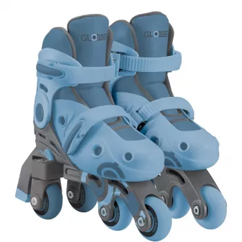 Learning Skates 2 in 1 koko 30-33, inline-luistimet sininen