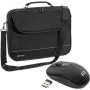 PEDEA Notebook -laukku Fair 15.6 (39,6 cm), musta + PC-hiiri (SET010-66068010)