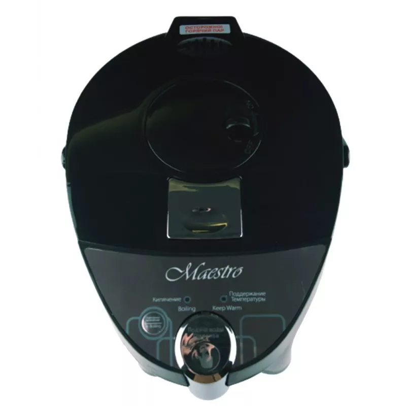 Feel-Maestro MR-081 -termospullo 3,8 l, hopea, musta