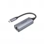 Verkkokortti Unitek U1312A, IEEE 802.3, harmaa, 0,5 m kaapeli