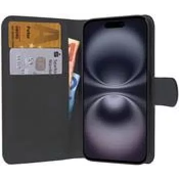 PEDEA Book Cover Classic Apple iPhone 16 Plus - musta (50160990)