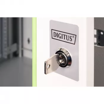 Seinäasennusteline Digitus DN-19 12-U Unique Series 600x450 mm