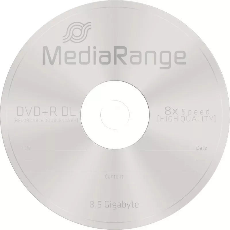 DVD+R DL MediaRange MR466 8,5 GB 10 kpl