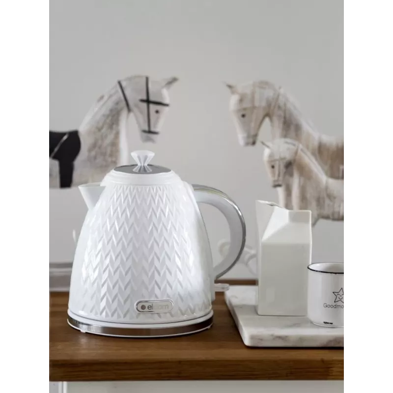 ELDOM C265B NELA vedenkeitin 1,7 l 2000 W valkoinen