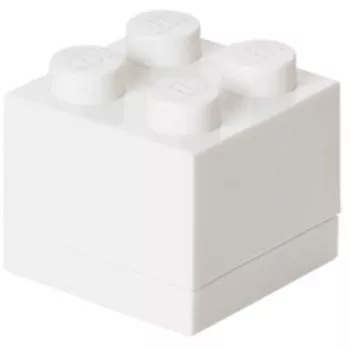 BROTDOSE Lego Mini valkoinen 40111735 (40111735)