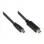 Good Connections USB2.0-kaapeli C-Mini B 5-napainen musta 1,8 m