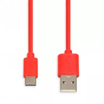 USB-kaapeli IBOX IKUMTCR 1 m, USB A - USB-C, USB 2.0, punainen