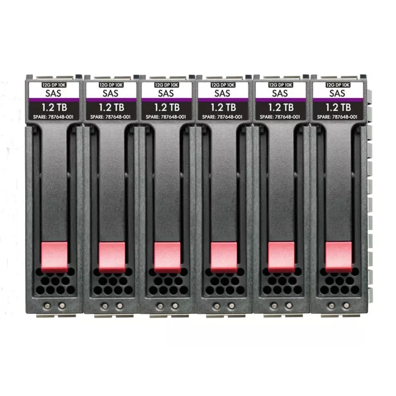 HPE MSA 14,4 Tt (6 x 2,4 Tt) 12G SAS 10K SFF -kiintolevypaketti (R0Q67A)