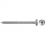 Ruuvi FISCHER 670332 — metallinen puuruuvi 40 mm, Ø 4,5 mm, kierreosan pituus 35 mm, 200 kpl
