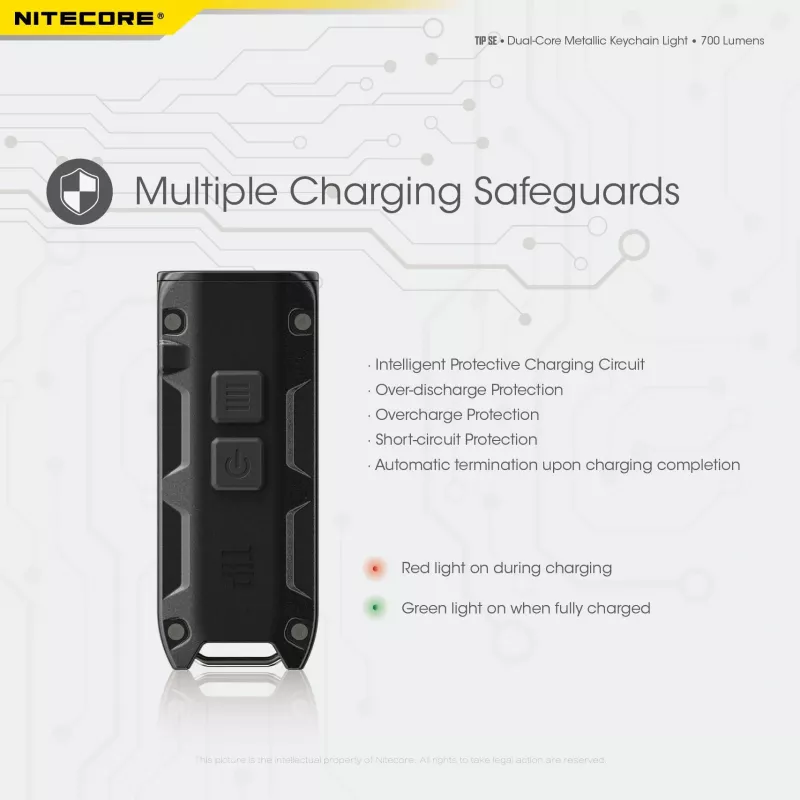 Nitecore TIP SE musta käsivalaisin LED