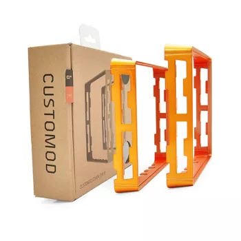 Tietokoneen jäähdytysjärjestelmän lisävaruste Cryorig CR-CCO — ABS oranssi, yhteensopiva R1 Universal/R1 Ultimate kanssa, 140×23×131 mm