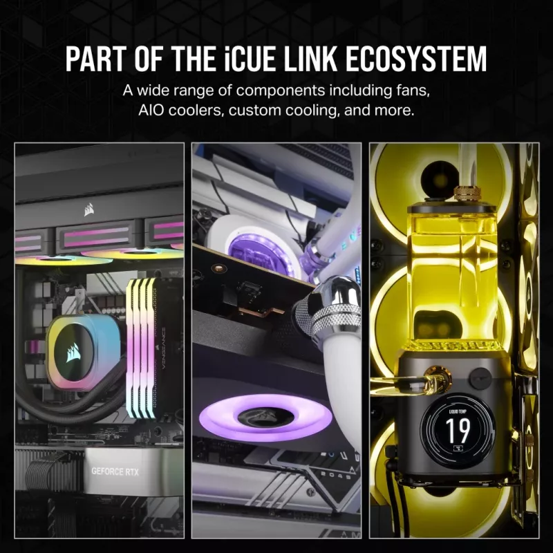 Tuuletin Corsair iCUE LINK RX120