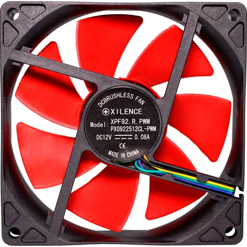 Xilence XF041 92mm punainen kotelotuuletin PWM