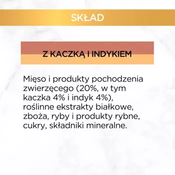 GOURMET GOLD - vuoka ankkaa ja kalkkunaa 85 g