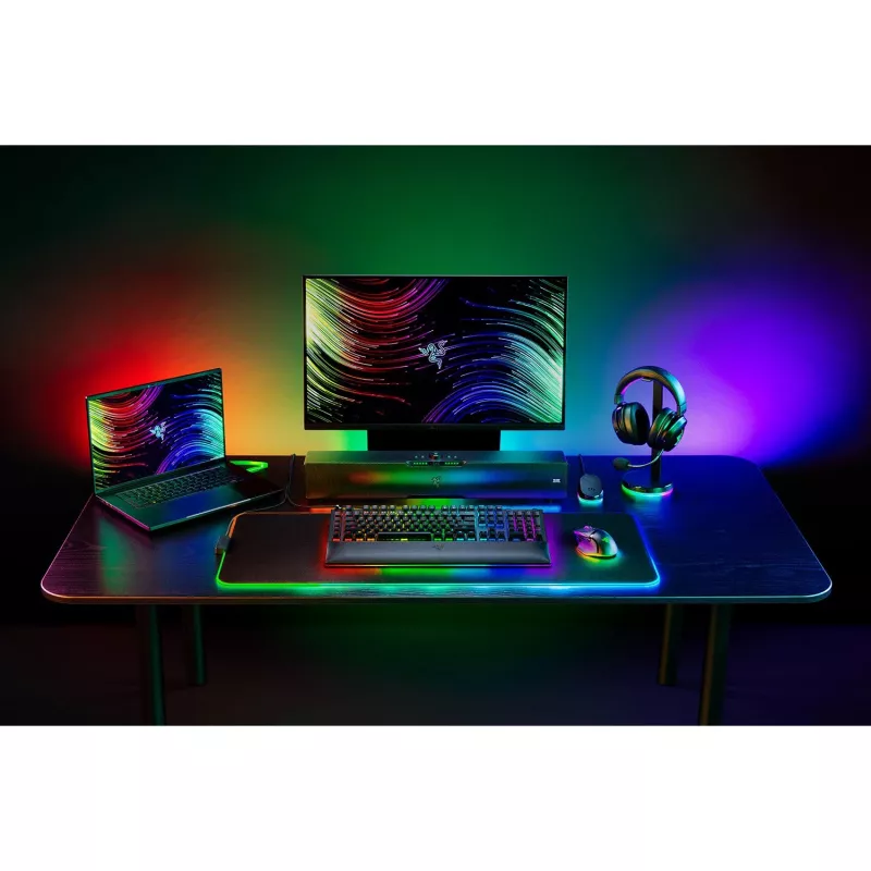 Razer BlackWidow V4 Pro näppäimistö pelikäyttöön USB QWERTZ saksa musta