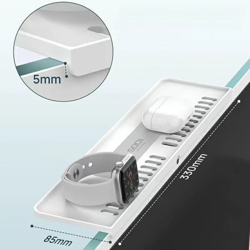 Säilytysteline iMac 312 valkoinen