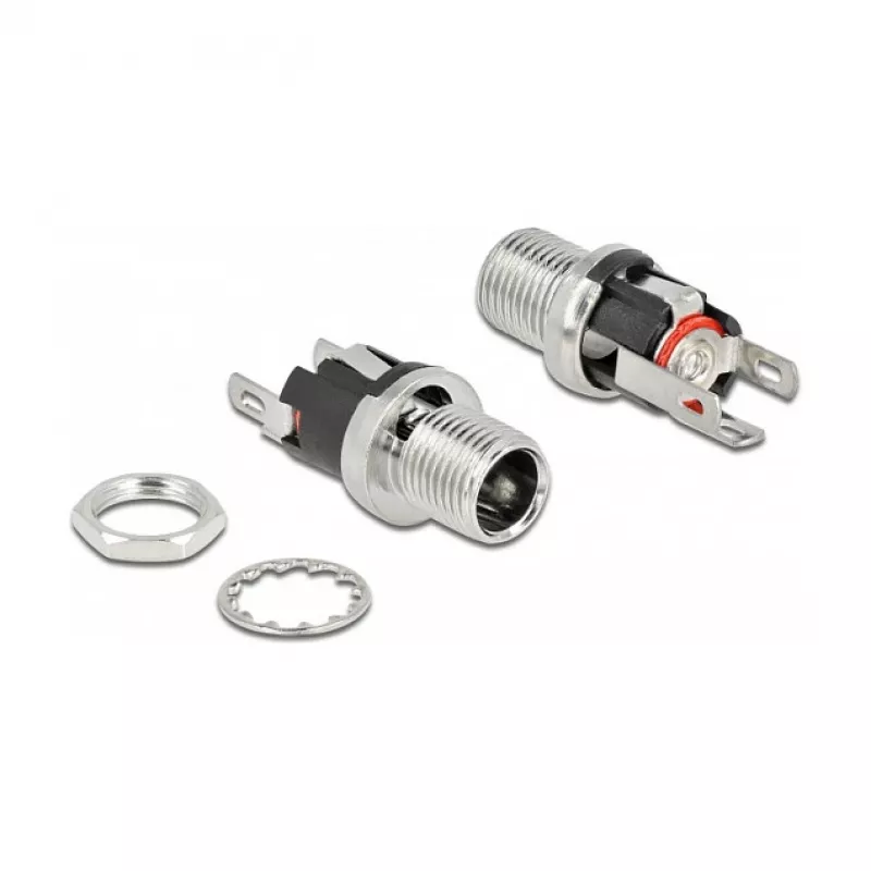 Liitäntä DC 5,5 x 2,1 x 12 mm DeLOCK