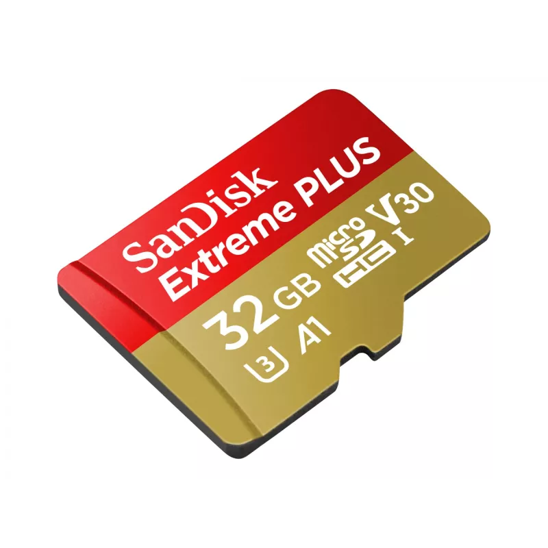 Flash-muisti SanDisk Extreme Plus 32 GB UHS-I SDSQXBG-032G-GN6MA