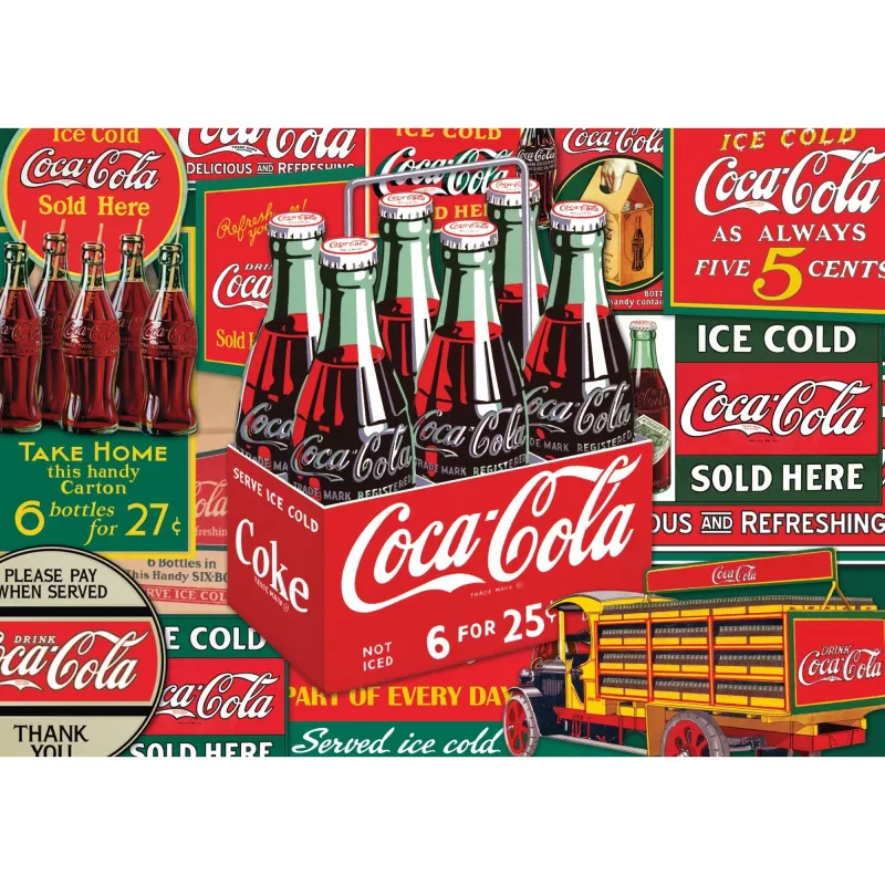 Coca Cola - Klassiker, palapeli 1000 palaa