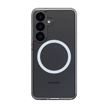 Torras Guardian Magnetic Series puhelinkotelo Samsung S25 läpinäkyvä