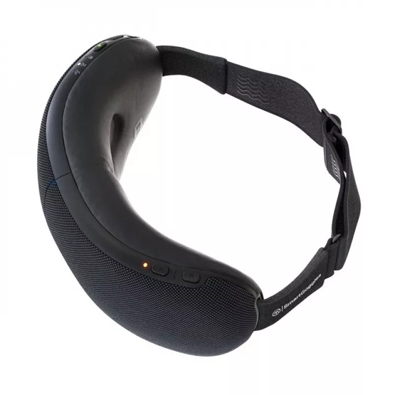 Therabody Smart Goggles 2.0 -hierontalaite kasvoille, musta