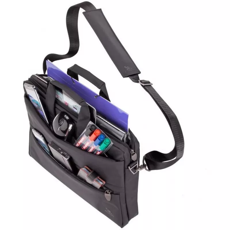Rivacase 8630 olkalaukku 39,6 cm (15,6 inch) musta