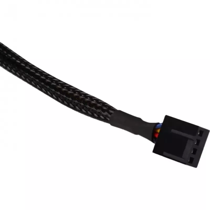 Kaapelin jatko Alphacool 18673 muovi musta 150 mm