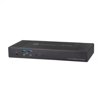 Sonnet Echo 20 Thunderbolt 4 SuperDock johdollinen musta 100W Power Delivery 2500 Mbit/s