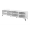 TV-taso cama meble BARI 200x42x52 valkoinen matta — 200×42×52 cm