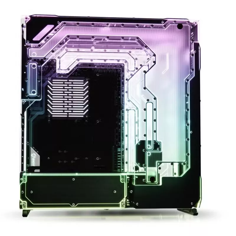 Sivupaneeli PC-koteloon Singularity Spectre 4 Dual Loop, läpinäkyvä akryyli