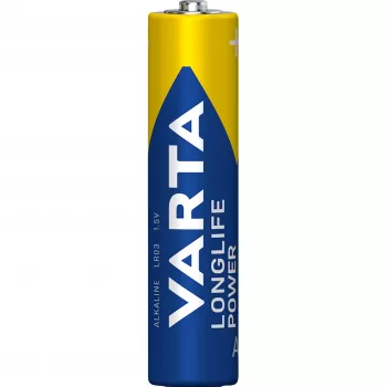 Varta Longlife, kertakäyttöparisto, AAA, alkali, 1,5 V, 24 kpl, 44,5 mm