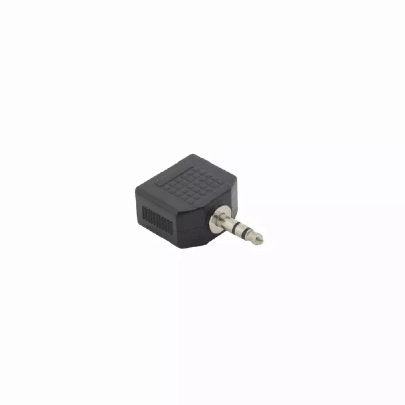 Sbox 3,5 mm pistoke - 2 x 3,5 mm liitäntä sovitin AD.3.5-2X3.5