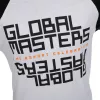 Global Masters T-paita GM Text - valkoinen (S)