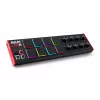 Akai LPD8 MKII MIDI-kosketinsoitin 8 kosketinta USB musta, punainen