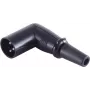 ShiverPeaks S/CONN maximum connectivity XLR-kulmapistoke, musta, 55006